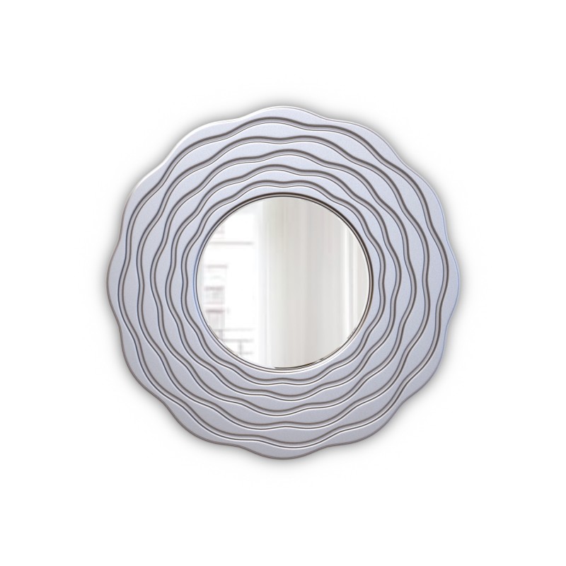 Настенное зеркало Fiore Silver