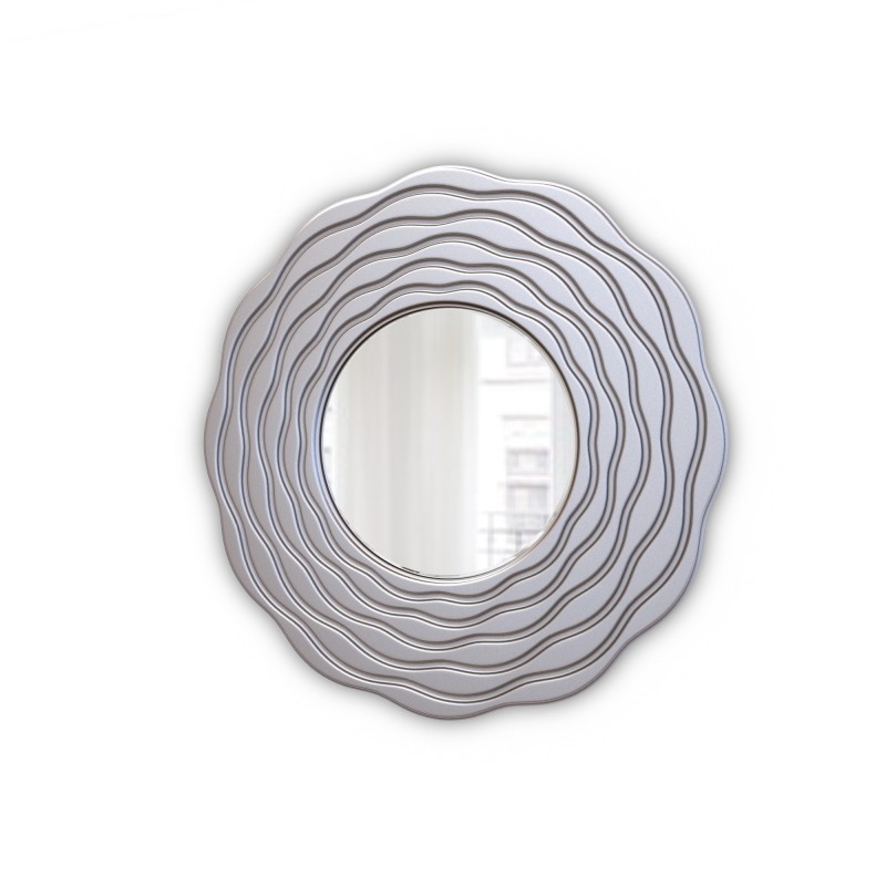 Настенное зеркало Fiore Silver